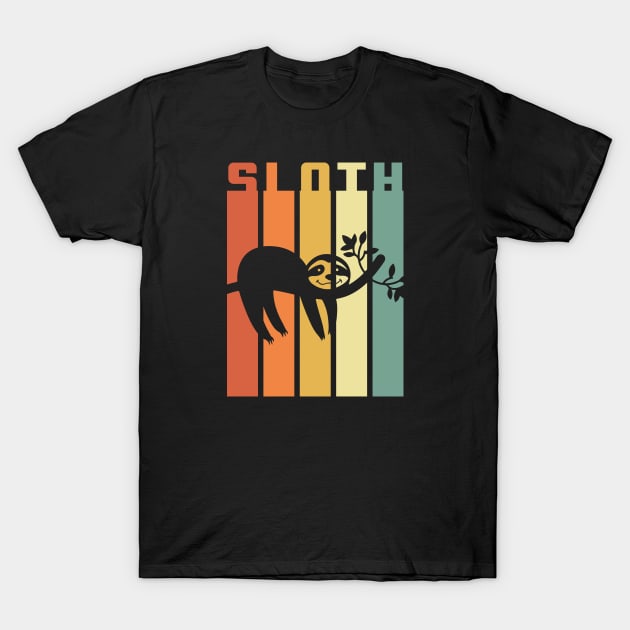 Vintage Sloth T-Shirt by unique_design76